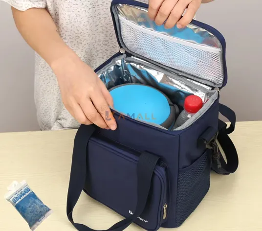 Sac Isotherme 23,9 L – Glacière Portable en Aluminium et Tissu pour Repas et Boissons
