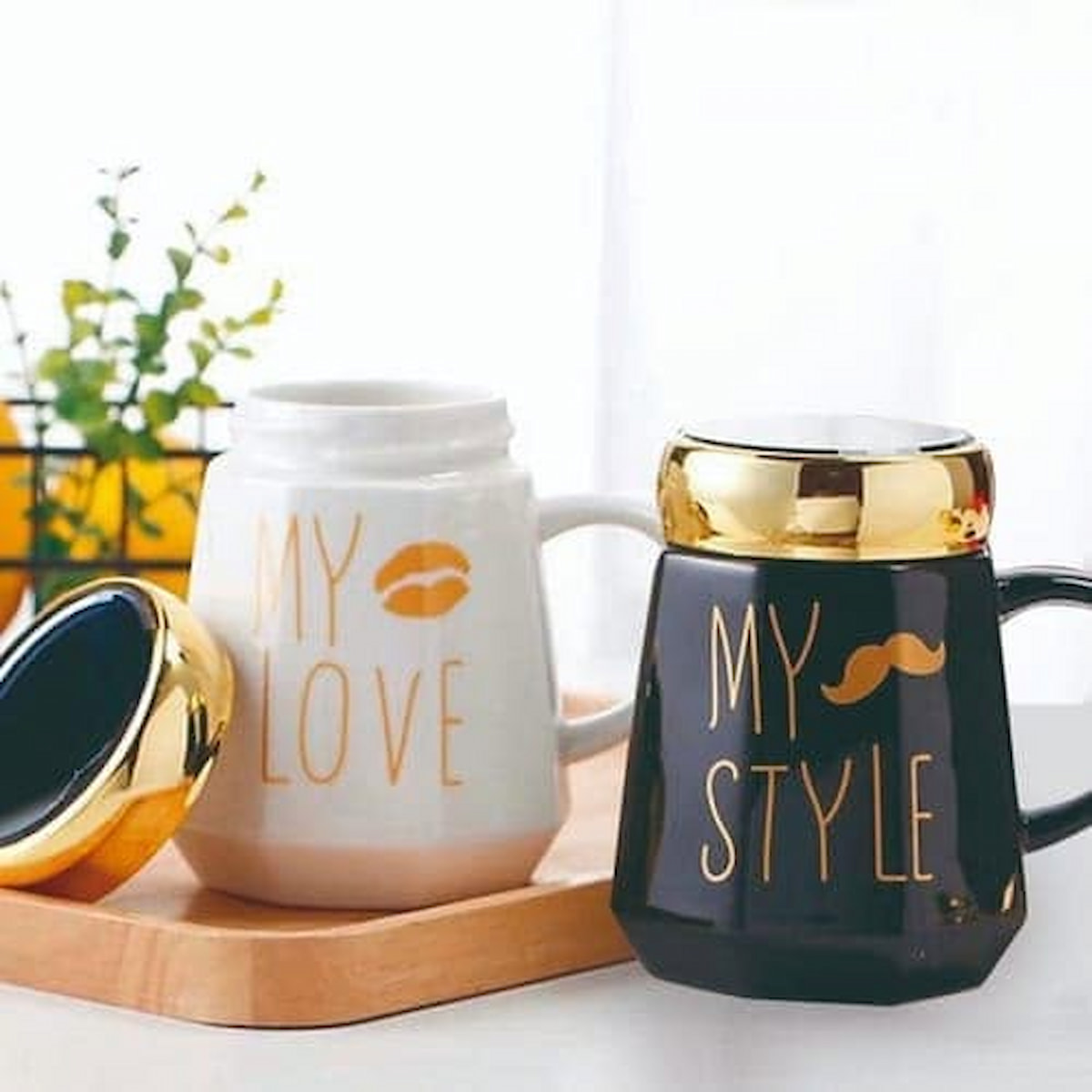 Mug en céramique 370 ml My Battle / My Love