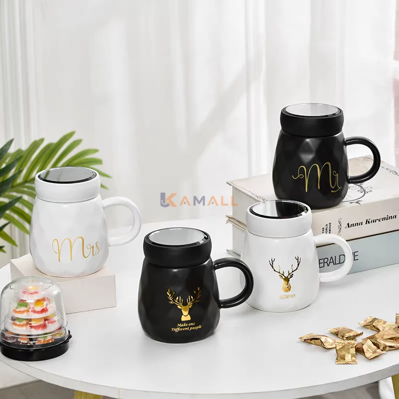 Tasses à café Mr ou Mrs pour couples
