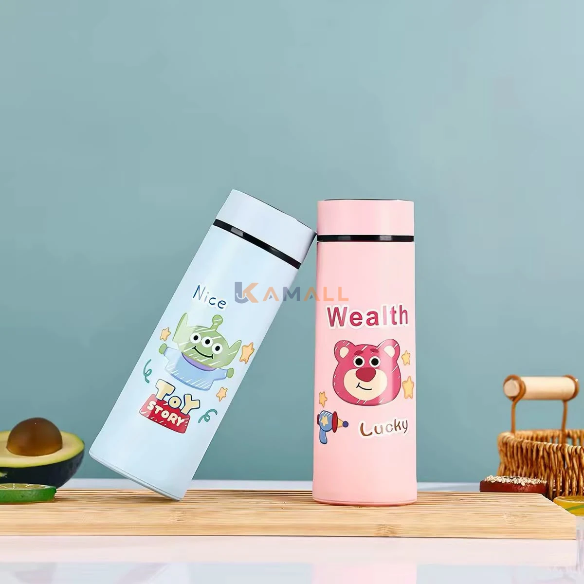 Thermos a Eau et cafe en Verre 450 ml