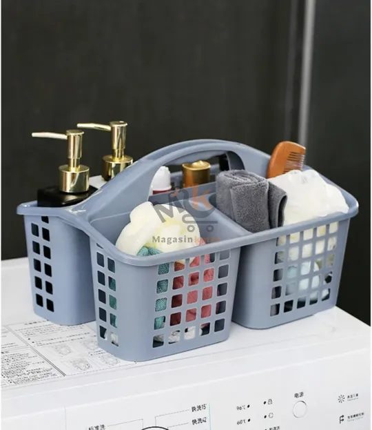 Panier de rangement avec 3 compartiment