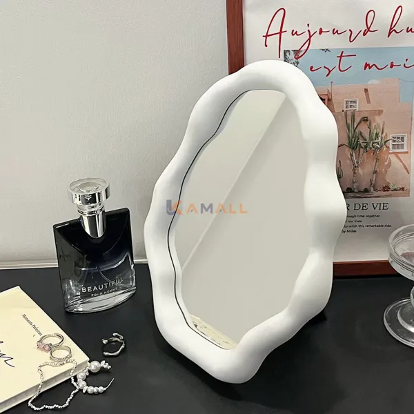 Miroir Décoratif pour Salle de Bain, Chambre et Coiffeuse