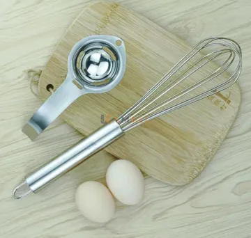 Fouet de Cuisine en Inox  – Ustensile Pratique pour Mélanger, Battre et Préparer