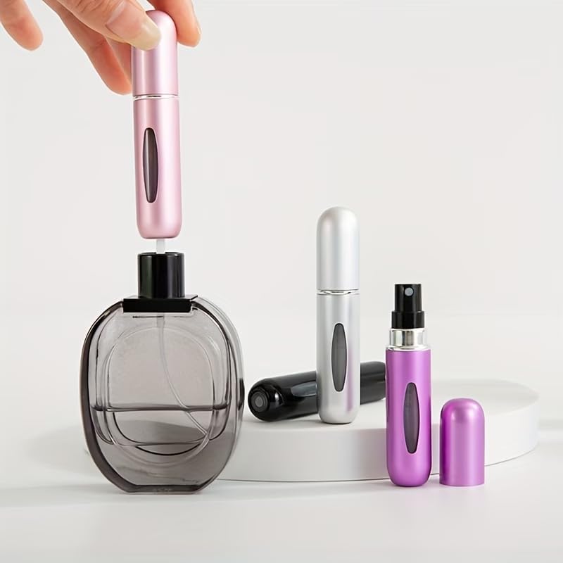 Mini flacon parfum en plastique 50 ml – Format voyage pratique 8 cm