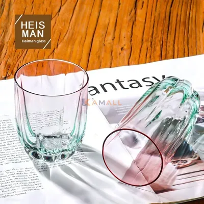 Lot de 6 Verres en Verre 200 ml – Verres Élégants pour Eau, Jus et Boissons Quotidiennes
