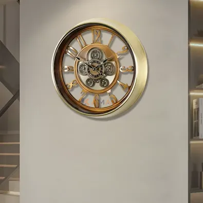 Horloge Murale Carrée  – Pendule Décorative pour Maison et Bureau