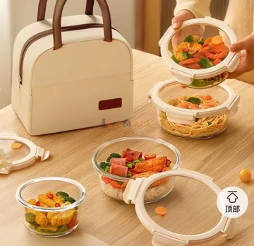 Boîte de Rangement Alimentaire avec Couvercle en Silicone  – Contenant Hermétique pour Cuisine et Conservation