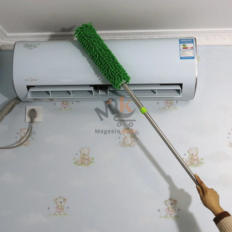 Brosse à épousseter longue manche