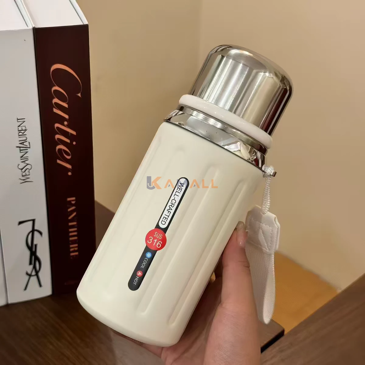 Thermos Café et Thé 1 litre avec filtre en Acier 316