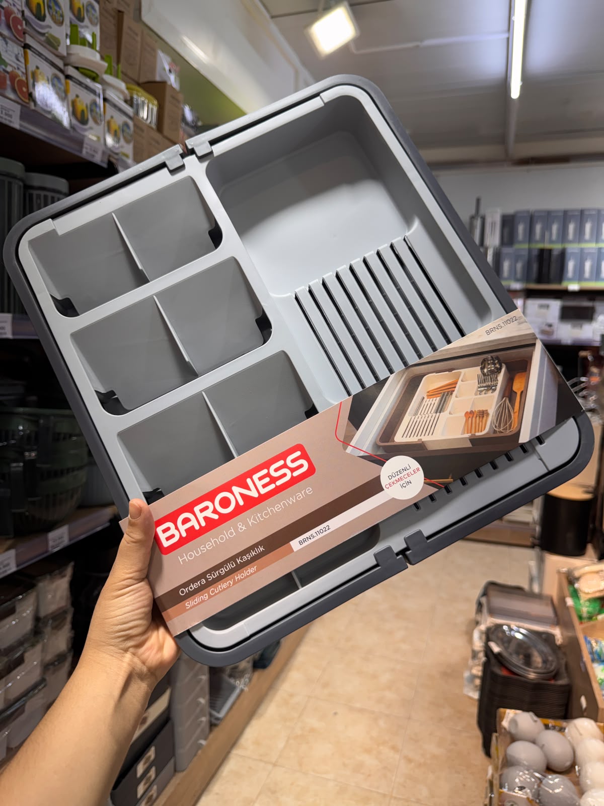 Organisateur extensible pour couverts