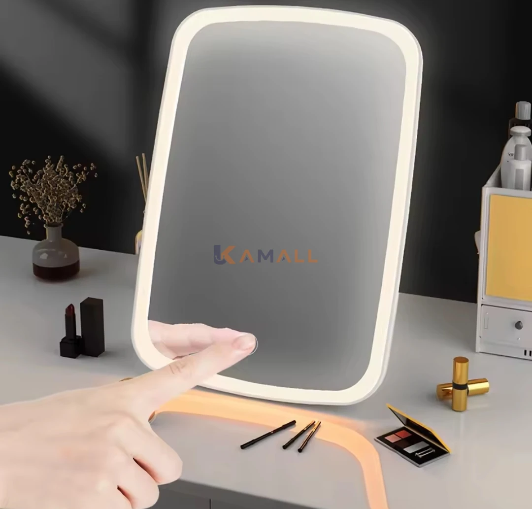 Miroir de Maquillage led rechargeable