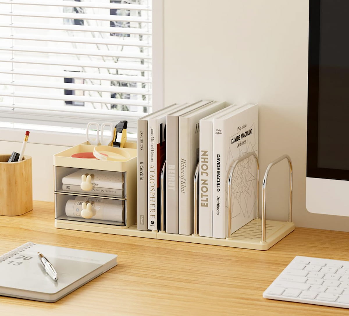 Organisateur de Rangement 2 en 1 pour Documents et Accessoires