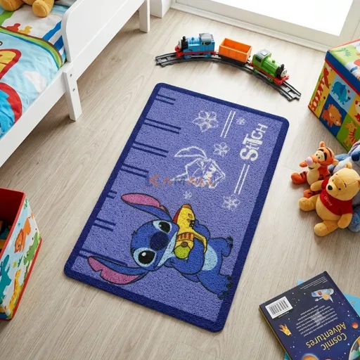 Tapis Stitch– 59 × 39 cm pour Chambre Enfant