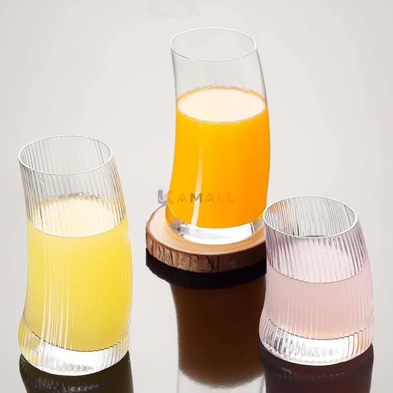 Lot de 6 Verres en Verre 300 ml – Verres à Boissons pour Eau, Jus et Boissons Fraîches