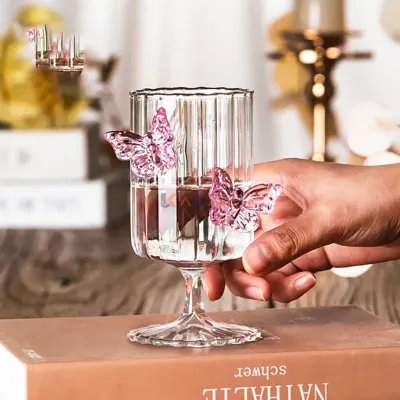 Chope en Verre – Petit Verre Élégant pour Café, Thé, Jus et Boissons Quotidiennes