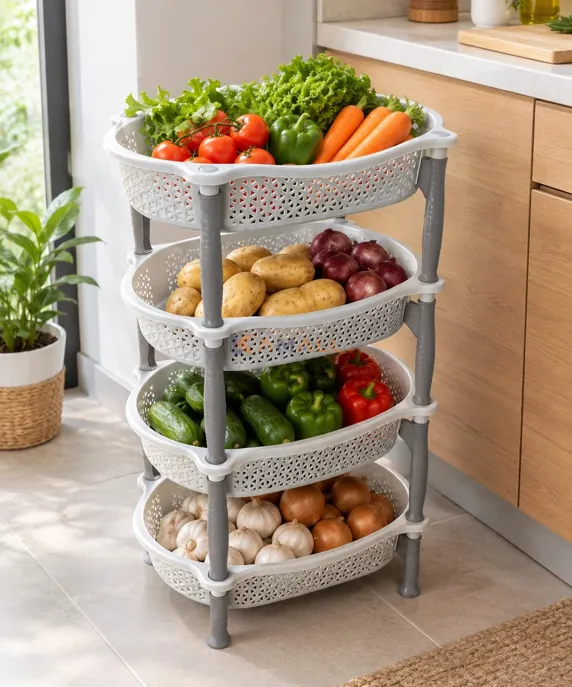 Porte legumes Rotin Sofbince en plastique