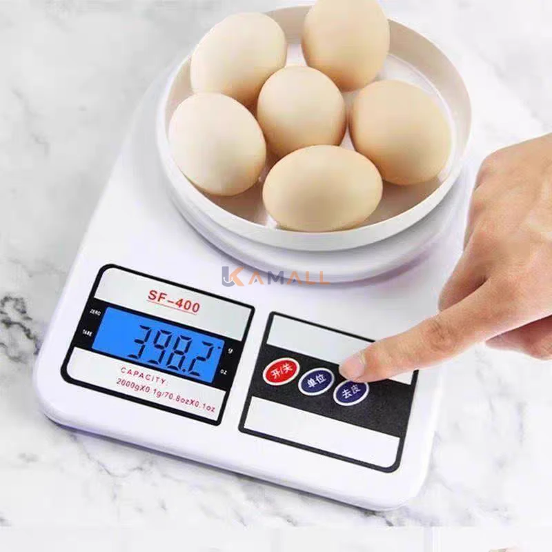 Balance de Cuisine Électronique avec Câble USB et Pile